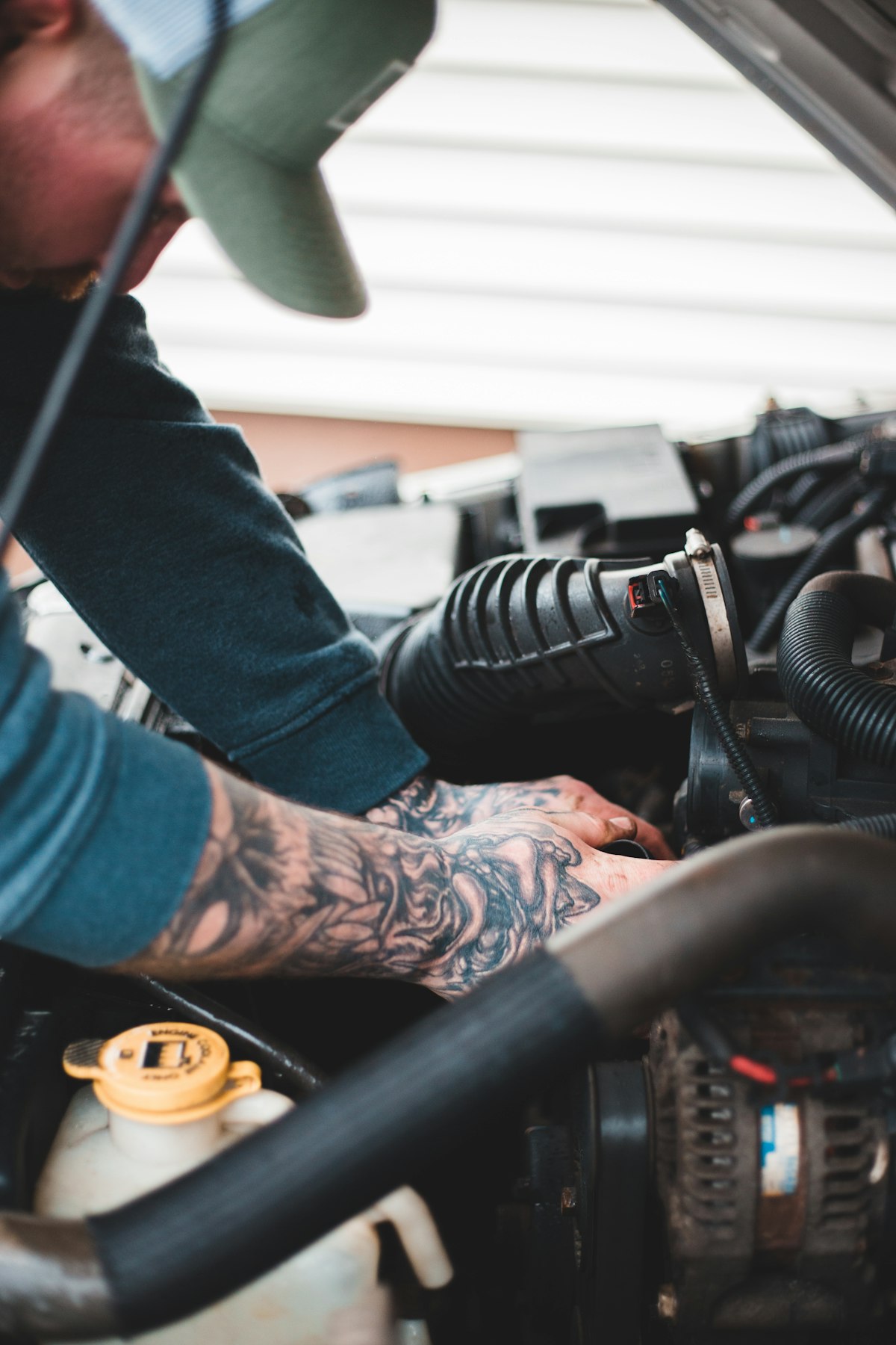 Contrôle moteur au Garage Kermarrec